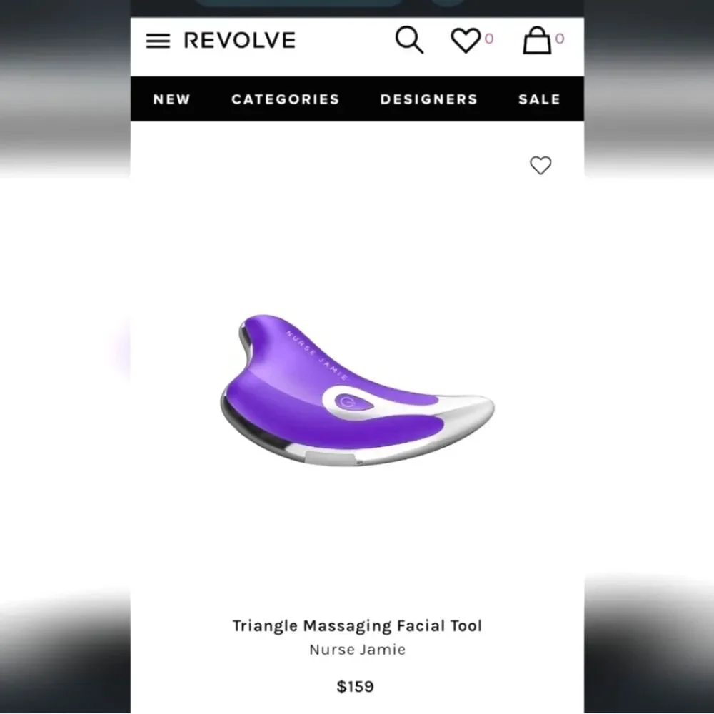 ✨️$159 on Revolve NIB Nurse Jamie Triangle massage tool